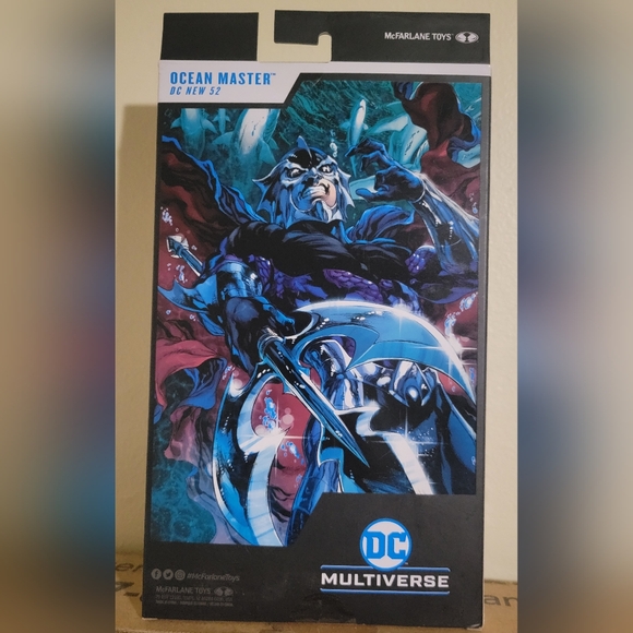 DC Multiverse Gold Label Ocean Master DC New 52 Figure 7" NWT - Picture 5 of 6